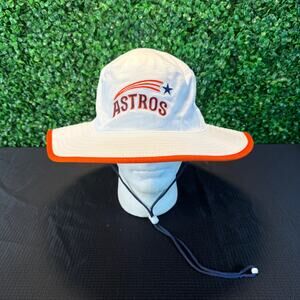 Houston Astros Unisex Bucket Hat Cap with Strap Mustang Cat